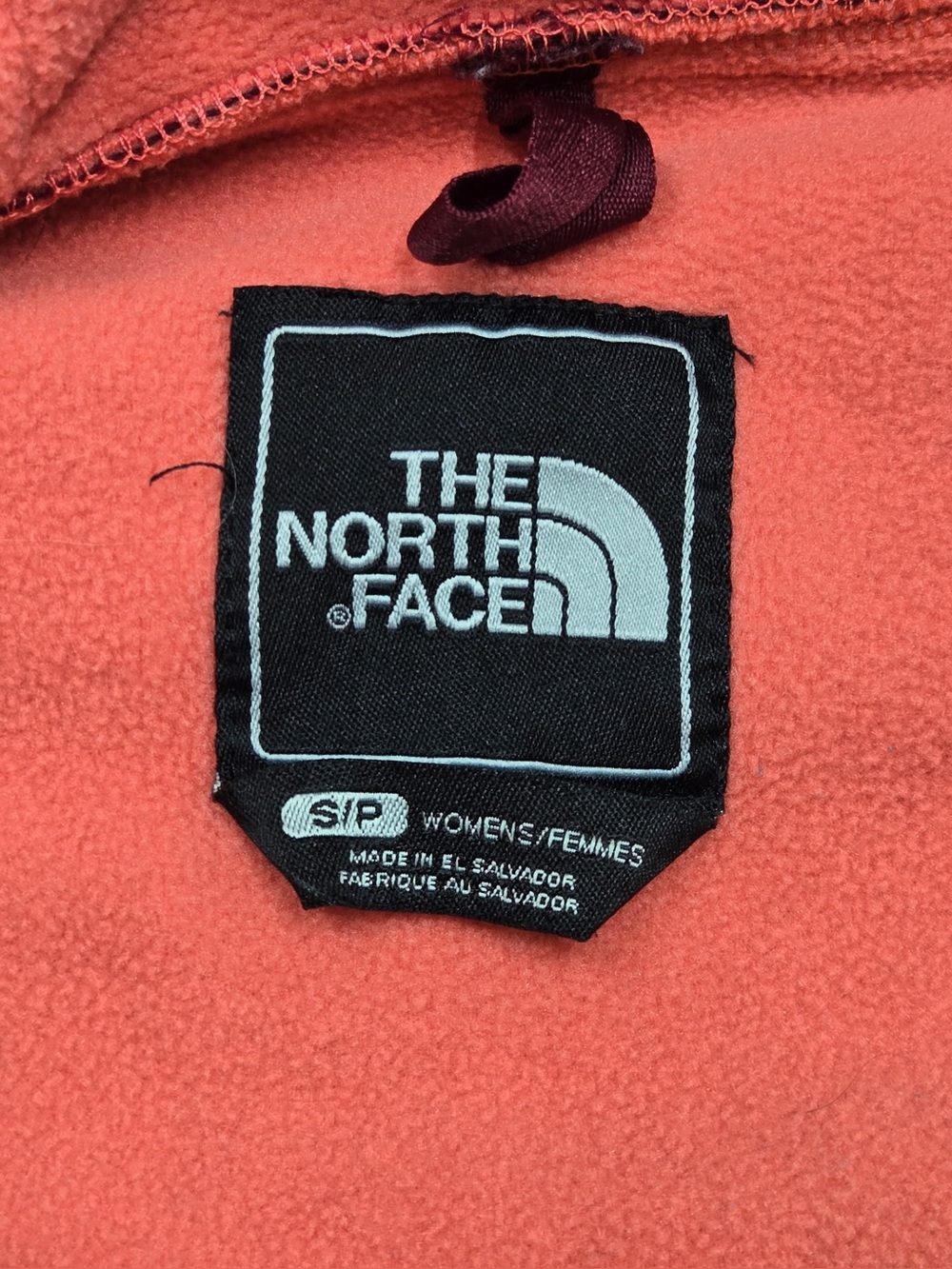 THE NORTH FACE Hooded Denali Fleece Jacket Pink Women’s Small 1218 - Picture 6 of 14
